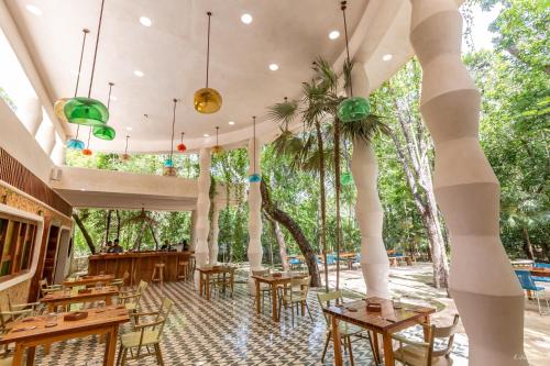 餐廳, Hotel Holistika Tulum in 圖倫