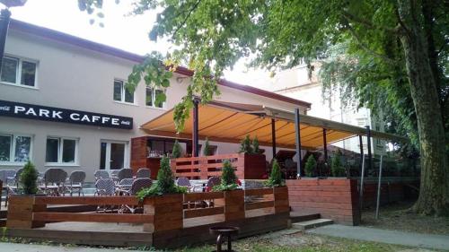 A szálláshely kívülről, Park Rooms in Varaždin