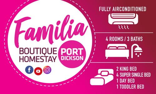 Port Dickson Familia Boutique Homestay