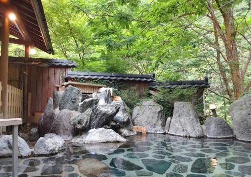 Hotel Yunishigawa - 노천탕