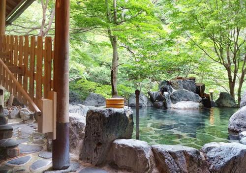 Hotel Yunishigawa - 노천탕