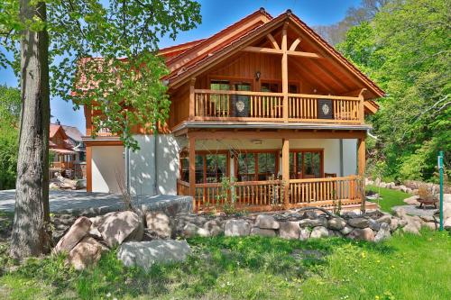 Luxus Ferienhäuser Chalets zum Ilsetal mit Kamin & Sauna in Ilsenburg im Harz