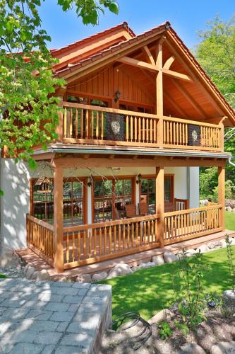 Luxus Ferienhäuser Chalets zum Ilsetal mit Kamin & Sauna in Ilsenburg im Harz