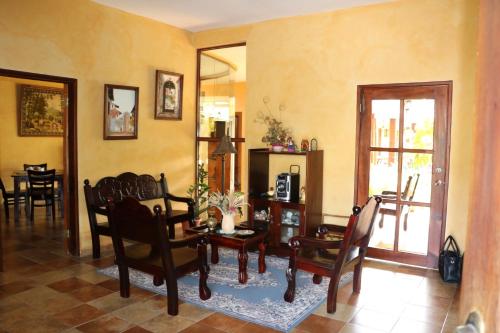 Lobby, Posada Gema de Copan in Santa Rosa De Copan