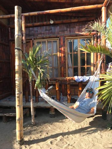 Dārzs, Cabañas Oasis de San Pablo (Cabanas Oasis de San Pablo) in Punta Blanca