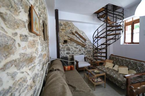 Kitchen, Kaldi's Traditional House in Kastelli