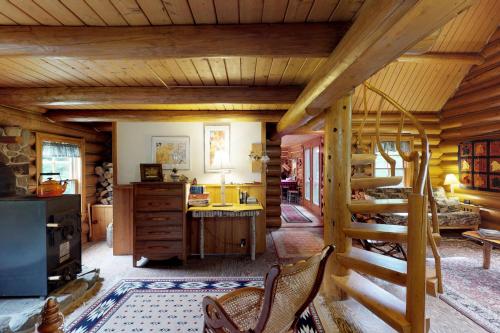 Authentic Maine Log Cabin - image 2