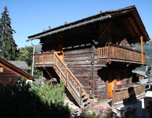 A szálláshely kívülről, Hotel de Moiry in Grimentz