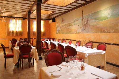 Restorāns, Hotel Fray Tomas in Berlanga Deduero