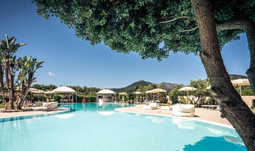 Kilátás, Hotel San Teodoro in Badualga