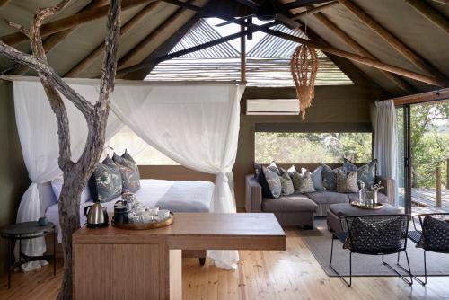 Luxury Family Tent - Luxury Tented Suites room in Victoria Falls River Lodge