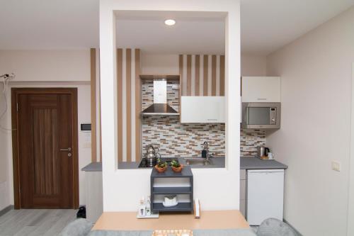 Kitchen, Zin D Home Otel Alemdağ in Cekmekoy
