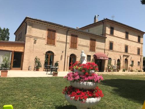 A szálláshely kívülről, Villa Montotto in Monterubbiano