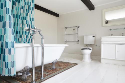 Shower, Historisches Bauernhaus Fehmarn in Strukkamphuk