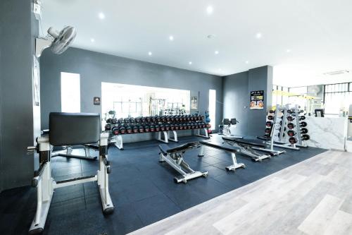 Fitness center, P Plus Hotel in Central Pattaya