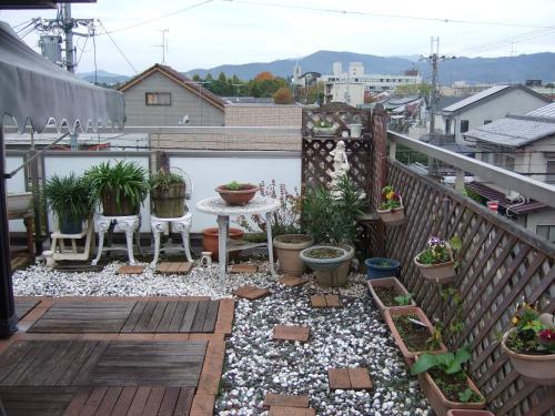 Balcony/terrace, tomy&tetu near Shimogamo Jinja