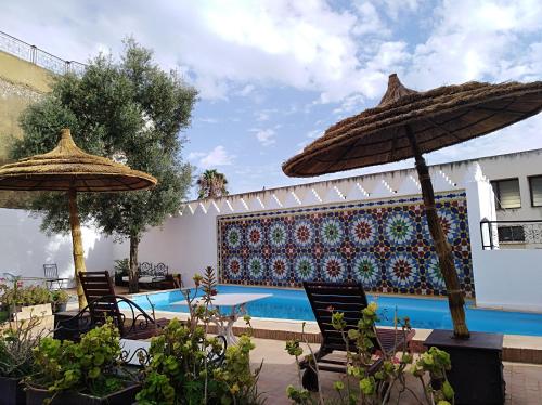 Swimming pool, Palais didi in Meknes