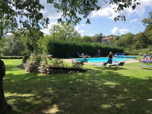 Úszómedence, Hotel Panoramico in Villa Collemandina