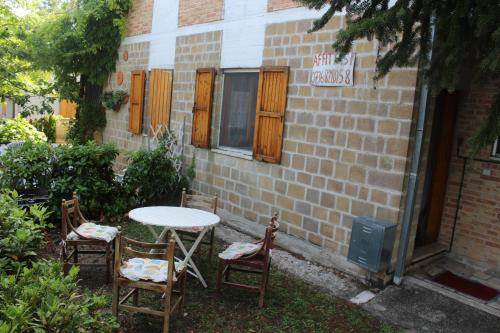 Dārzs, Cottage in montagna Montemonaco in Montemonako