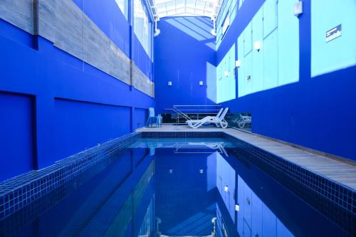 Peldbaseins, Blue Open Hotel in Erečima