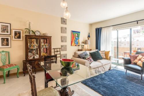 Shared lounge/TV area, Varanda do Castelo - Charming Apartment in a Historical Town in Silves City Center