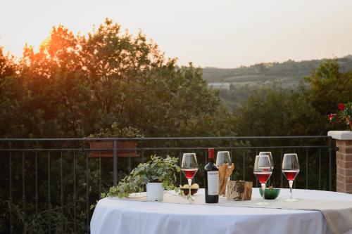 Rõdu/terrass, Agriturismo Spigolo in Poiano