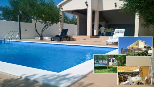  Apartment Petar - Private pool, just for you, Pension in Sukošan bei Nadin