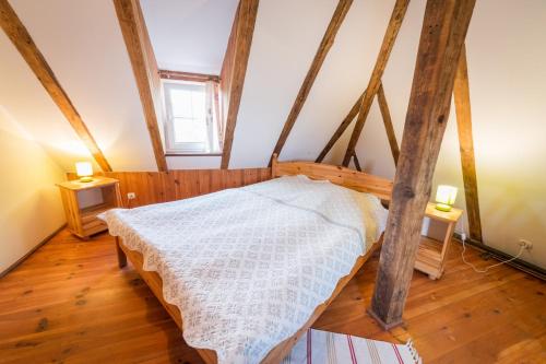1 double bed, 2 twin beds, 1 sofa bed