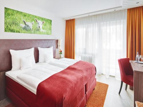 1 double bed