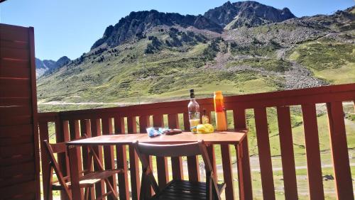 STUDIO en PLEINE MONTAGNE AVEC VUE SUR MARMOTTES