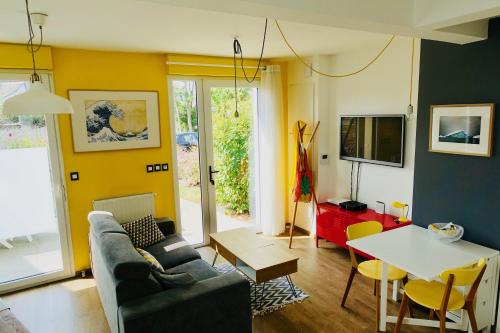 Duplex Hermine Cosy, jardin sud & parking - Paramé
