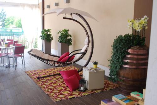 Erkély/terasz, Kairos Garda Hotel in Castelnuovo del Garda