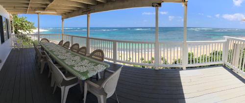 モクレア (HI) Mokule'ia Beach Houses at Owen's Retreat 4つ星 ゲストハウス ロビー