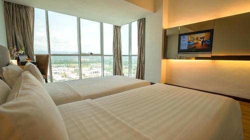 โรงแรมเดอะ คลากัน รีเจนซี (The Klagan Regency Hotel) in โกตากินะบะลู