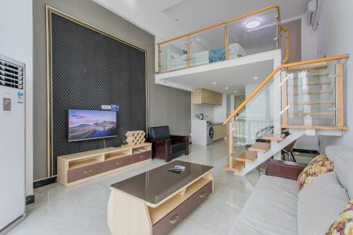 April Fair Duplex Apartment Guangzhou South Railway Station Ao Yuan Yue Shi Dai Branch