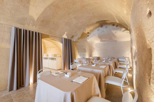 Restaurante, Aquatio Cave Luxury Hotel & SPA in Matera