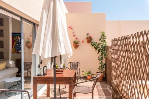 Balcony/terrace, Varanda do Castelo - Charming Apartment in a Historical Town in Silves City Center