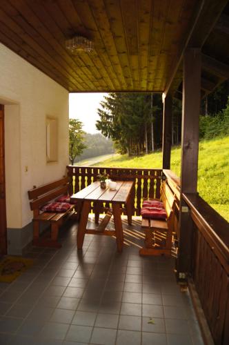 Balkons/terase, Schlaferhof - Urlaub am Bauernhof in Fresach