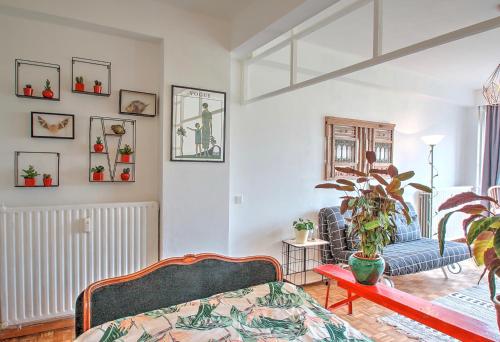  Cosy well-furnished studio, Pension in Antwerpen bei Kapellen