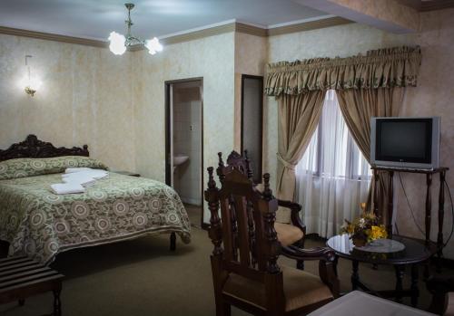 1 double bed