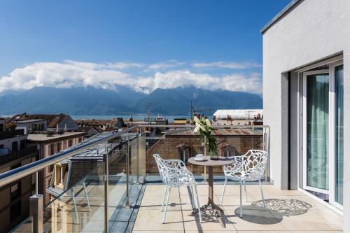 Kilátás, Hôtel de Famille in Vevey Városközpont