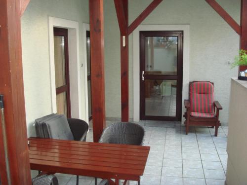 A szálláshely kívülről, Brasch Apartman in Fertőrákos