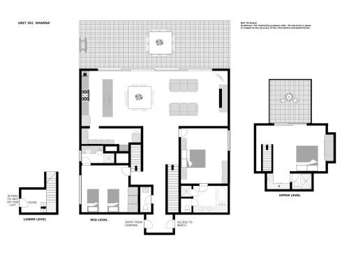 Amarna Luxury Beach Resort Room Type - Luxury Three-Bedroom Penthouse 301
