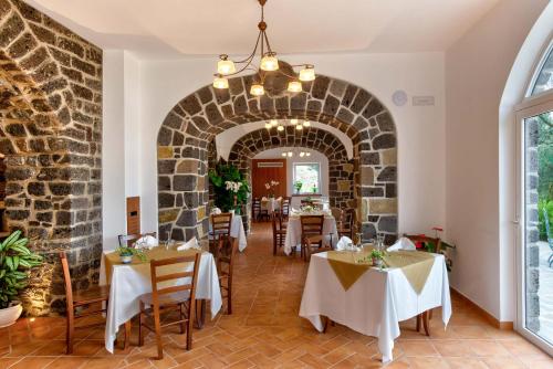 餐廳, Agriturismo La Peppina in 聖阿加塔穗度戈爾菲