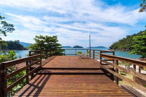 Erkély/terasz, Casa da Justa in Praia do Puruba