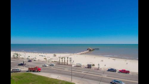 Casa Del Mar Beach View in Galveston, USA