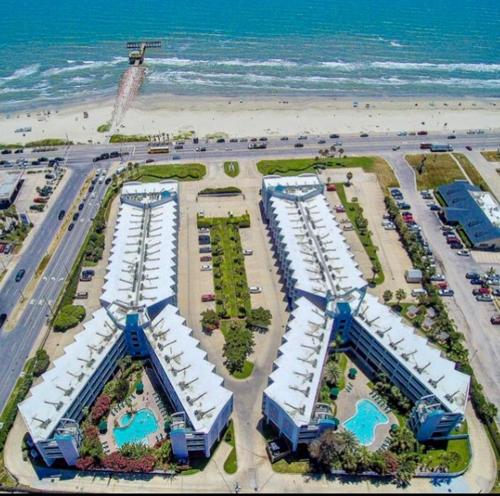 Casa Del Mar Beach View in Galveston, USA