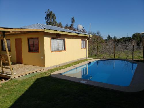 cabana en olmue con piscina exclusiva