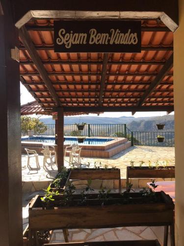 View, Pousada Recanto das Pedras Sao Leopoldo in Pirenopolis