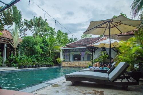 Swimming pool, The Sanctuary Villa Battambang in Battambang